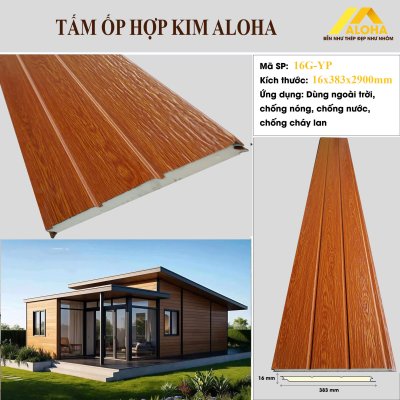 TẤM ỐP HỢP KIM PANEL TỐI ƯU CHI PHÍ - TIẾT KIỆM THỜI GIAN